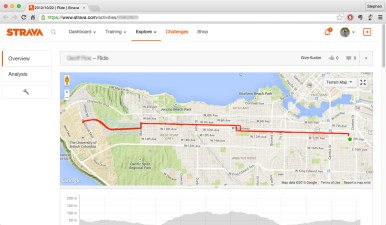 Strava art by Stephen Lund Victoria BC garmin gps strava art cycling cyclist bicycle giraffe animals